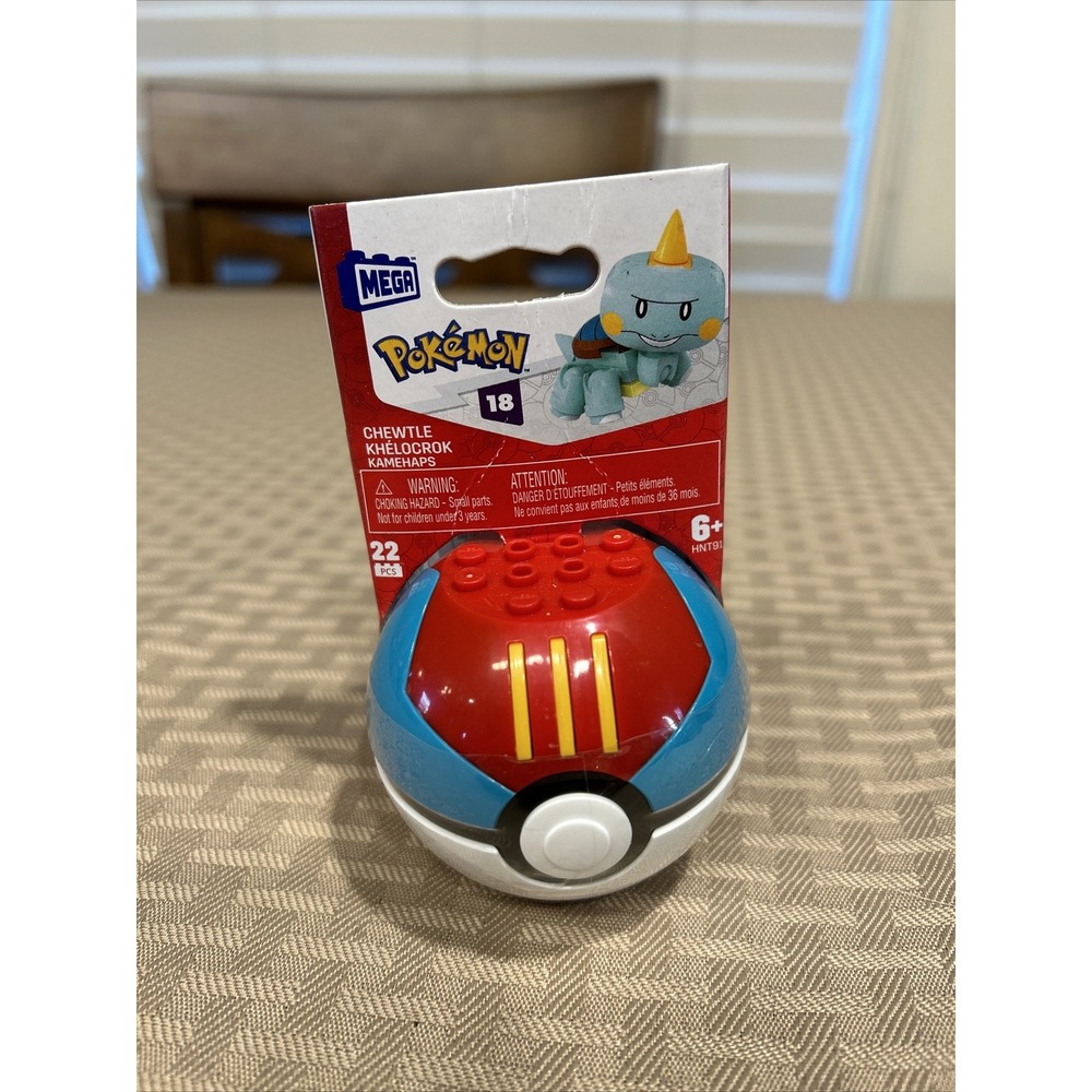 Mega Construx - POKEMON -  hnt91 - CHEWTLE - Building SET - New